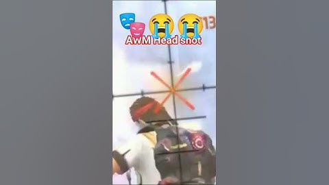 AWM Headshot Hecker 🎭😭😭 #freefire #shorts #shortsfeed