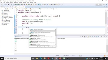 Java Programming - Passing Arrays to Methods and Returning Arrays - CSE1007