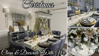 CHRISTMAS CLEAN & DECORATE WITH ME 2023|CHRISTMAS DECORATING IDEAS 2023|PART 3