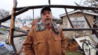 Severe Storm Hits Tolar Trailer Park, Two Injured