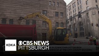 Water main break shuts down county courthouse, City-County building