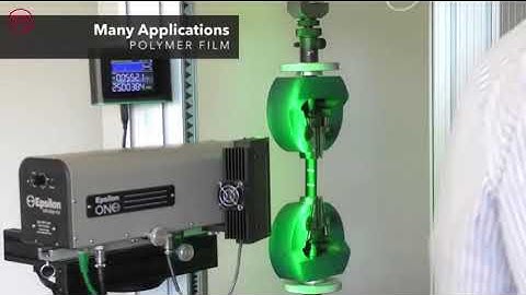 Video extensometer  epsilon One
