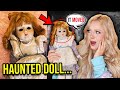 I bought a real haunted doll from an antique store i caught it moving on camera