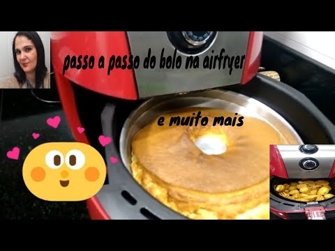 Descubra como fazer bolo na airfryer em poucos minutos