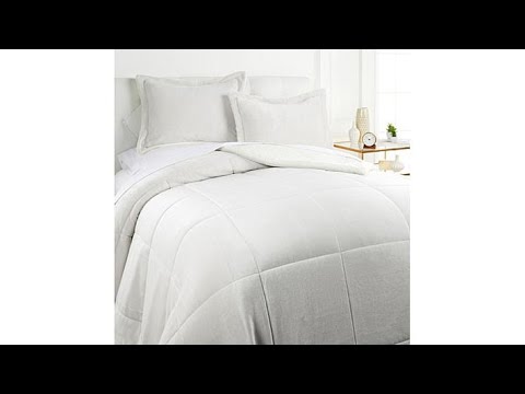 Soft Cozy Plush Sherpa Comforter Set Youtube
