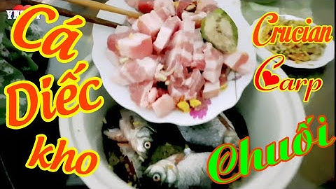 VNS TV | Chế biến CÁ DIẾC KHO CHUỐI XANH Ngon Miệng, Đưa cơm | Crucian carp With Green Bananas