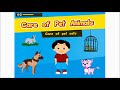 How To Take Care Of Pet Animals | Science | STEAM learning