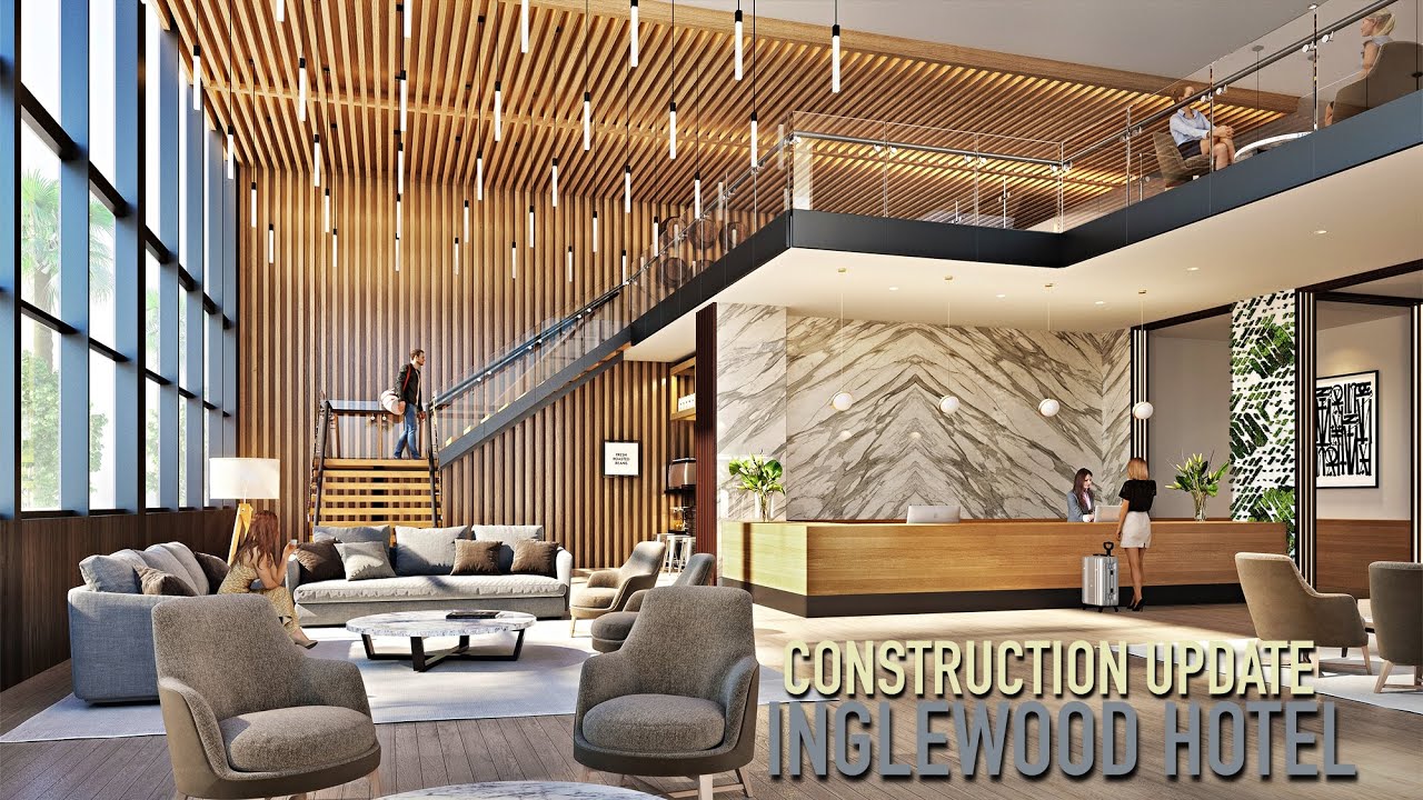 Inglewood Hotel next to SoFi Stadium Construction Update