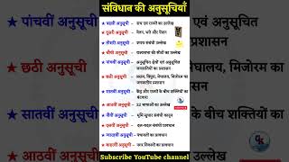 भारतीय संविधान की 12 अनुसूचियां | Bhartiya Samvidhan Ki Anusuchi | Preamble Of Indian Constitution