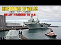 Technical Issue! HMS Prince of Wales Delay heading to United States for F-35 trials