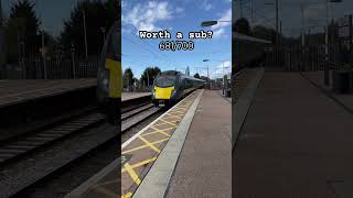 Grand Central Class 180 passes Potters Bar #fortheloveoftrains #train #subscribe #railway