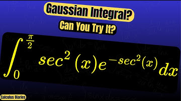 This Integral Turns Into A Half-Gaussian Integral: Watch How!
