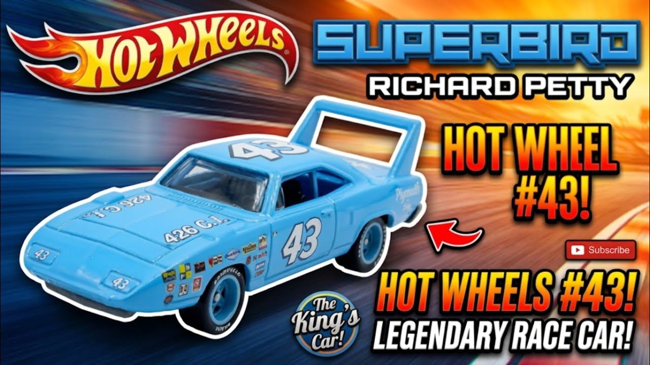 Plymouth Superbird Richard Petty Hot Wheels Custom - YouTube