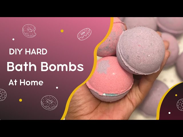 How to make bath bombs at home as naturally as possible using