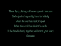 Rihanna Umbrella Solo Version With Lyrics