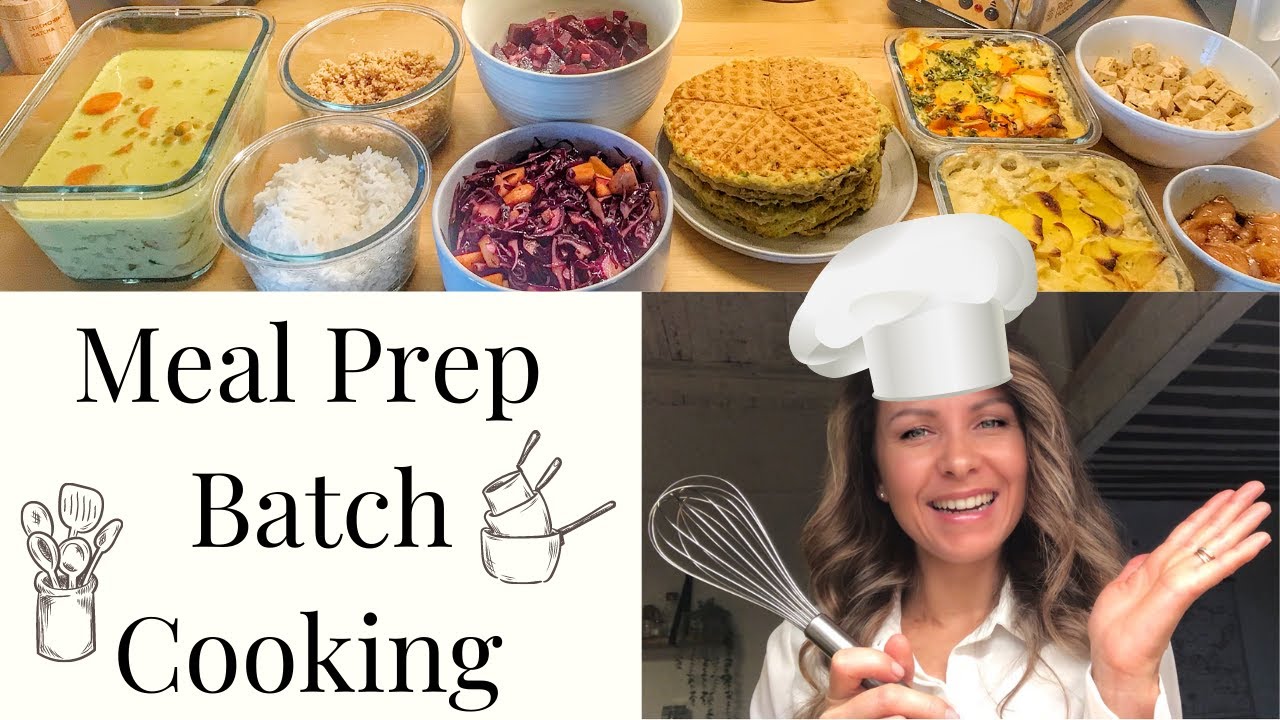 ✨Meal Prep - S'ORGANISER pour MIEUX manger ! Alimentation équilibrée ✨