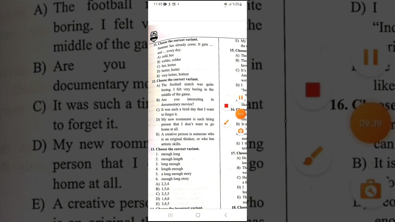 Mhm Adjective -Adverb(1-70)