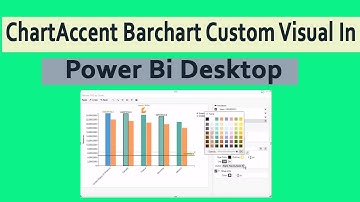 ChartAccent  Barchart Custom Visual in power bi | Power bi custom visual in laxmi skills