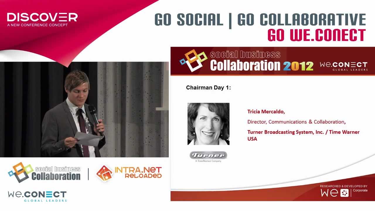 Opening Social Business Collaboration 2012 - Henry Fuchs - we.CONECT
