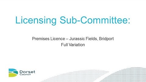 Licensing Sub-Committee - Premises licence - Variation