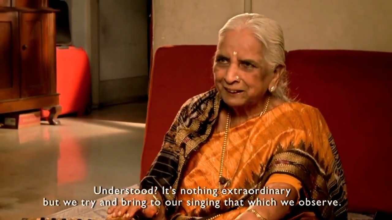 Appaji Teaching Us | Vidushi Girija Devi Class