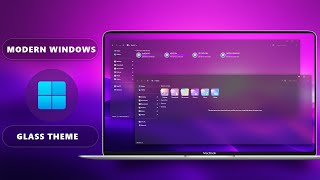 Modern Windows 11 Theme 2026 | Stylish Desktop Customization