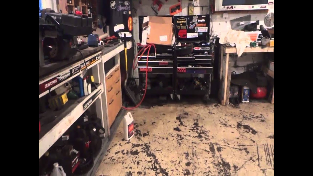 painting the shop floor YouTube