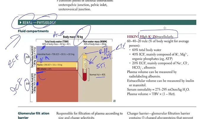 USMLE - #9 Fluid Compartments | USMLE STEP 1 | (USMLE Step 1)