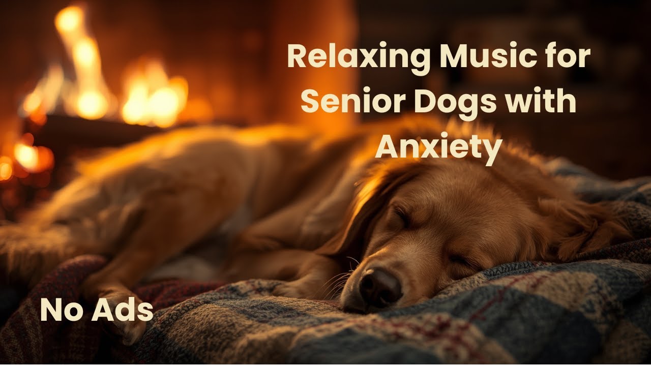 8 Hours of Relaxing Music for Senior Dogs with Anxiety | Gentle Paws 🐾