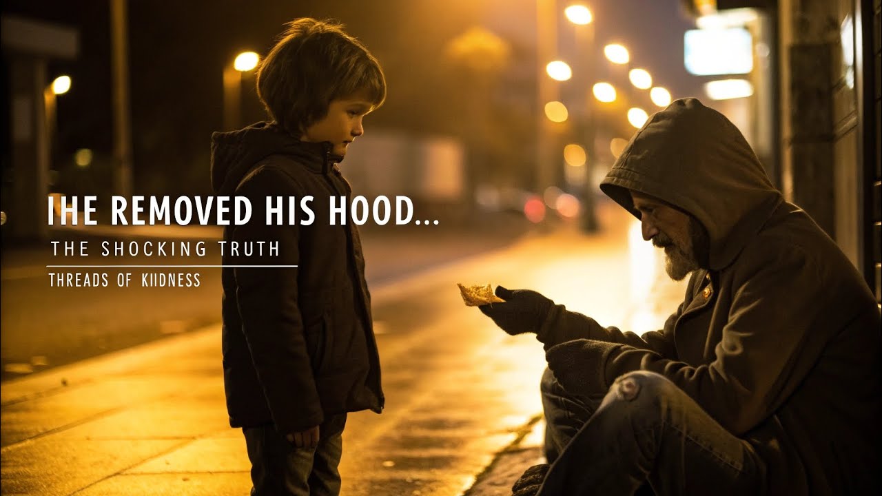 The Boy Helped a Beggar—But When the Hood Came Off, Everything Changed