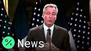 U.S. Protests: NYC Mayor de Blasio Says Protesters Were Blocking NYPD SUV that Drove into Them