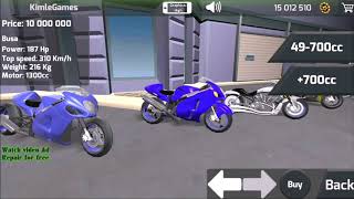 Motorbike real 3D drag racing Trailer screenshot 5