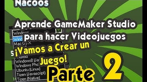 Aprender Gamemaker Studio Crear un pequeño Videojuego - Segunda Parte -
