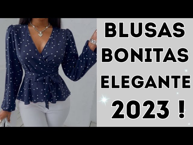 BLUSAS BONITAS 2023 / DE MODA - YouTube