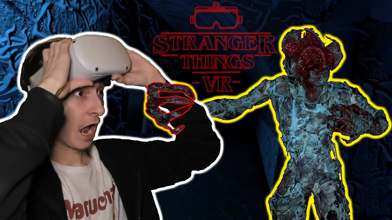 There's STRANGER THINGS VR Horror Game? (Oculus Quest 2) YouTube