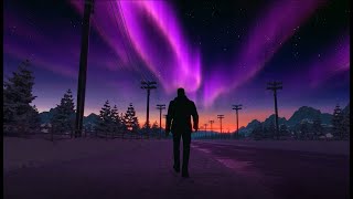 Walking Under the Stars 🌟 1366x768 HD Live Wallpaper | Relaxing Night Sky Animation