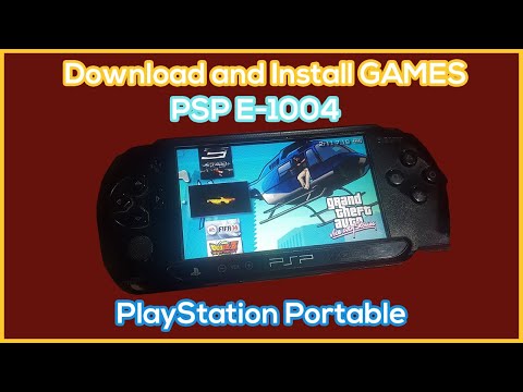 Video: Cum Se Instalează Jocuri PSP