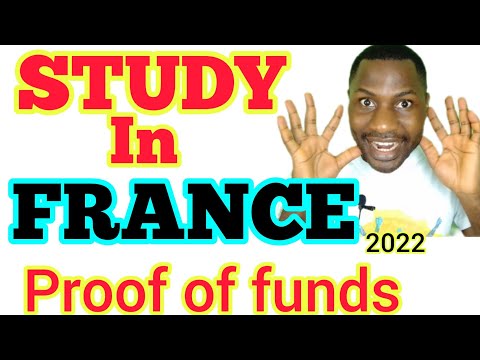 HOW TO STUDY IN FRANCE|STEP BY STEP + PROOF OF FUNDS FOR VISA