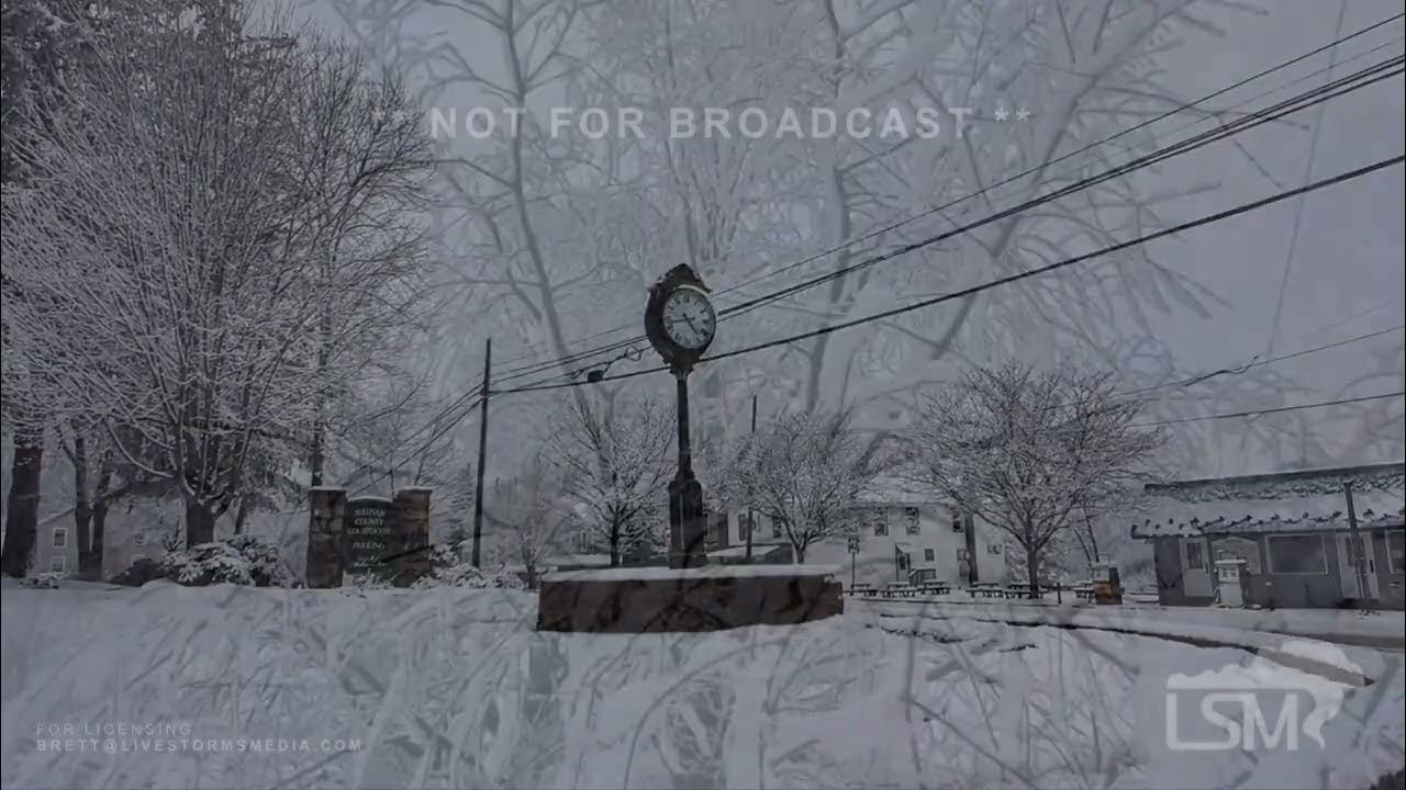 01282024 Laporte to Eagles Mere, PA Northeast Storm Drops 4"+ Of