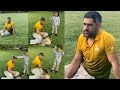 Ms Dhoni playing with Ziva | Sakshi Dhoni instagram live | Yellove | CSK