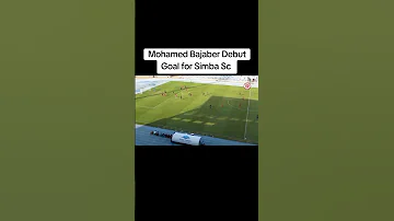 Mohamed Bajaber Debut Goal For Simba Sc In A Friendly Match Against Kahraba Ismailia In Egypt 