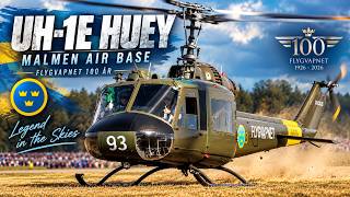 LEGENDARY UH-1 HUEY in Action! 🚁 | Classic Vietnam-Era Helicopter | [4K] #helicopter