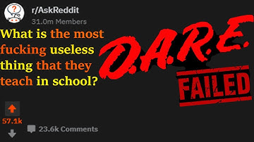 What is the most fucking useless thing that they teach in school? r/AskReddit