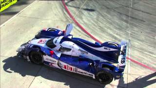 Dyson Racing Hits Wall - Long Beach - In Car - ALMS - Tequila Patron - Racing - Sports Cars - ESPN