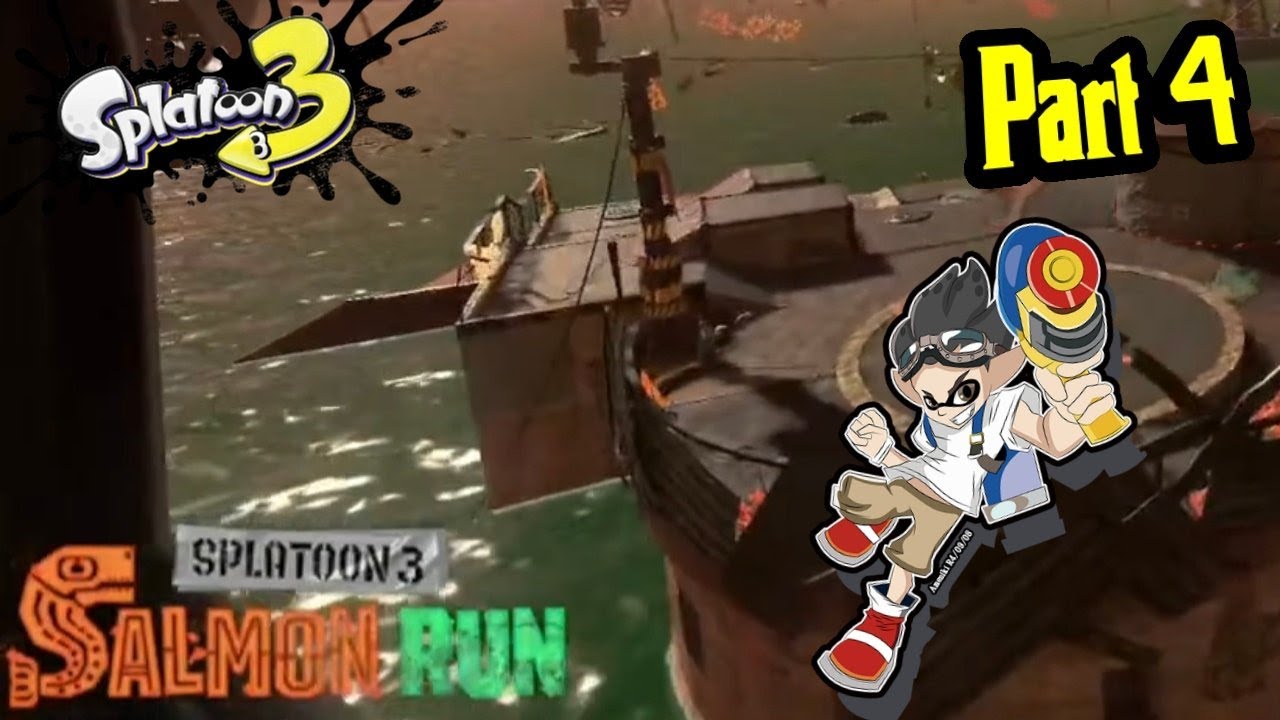 Splatoon 3 Part 4 (More Online Stuffs like Salmon Run and more) - YouTube
