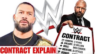 I Break Down How A WWE Contract Works Using Example Numbers For Illustration | WWE Contract Explain screenshot 5