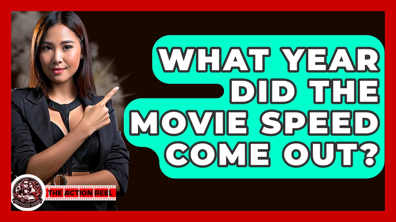 What Year Did The Movie Speed Come Out The Action Reel YouTube What Year Did The Movie Speed Come Out The Action Reel YouTube