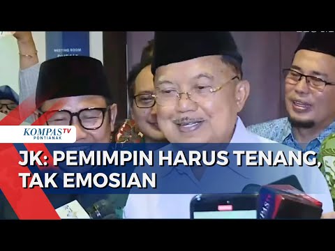 Jusuf Kalla Ajak Masyarakat Pilih Pemimpin yang Tenang, Tidak Emosian: Masalah Bangsa Sudah Banyak