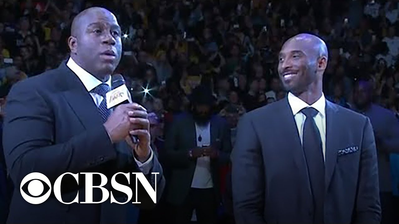 ⁣Magic Johnson describes Kobe Bryant's deep love for the Lakers