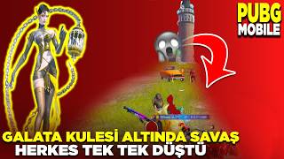 GALATA KULESİ ÇEVRESİNDE KAOSU🔥| PUBG MOBİLE